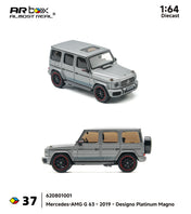AR Box 1/64 Mercedes-Benz G-Class G Class Big G W463A - Matte Platinum Grey