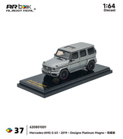 AR Box 1/64 Mercedes-Benz G-Class G Class Big G W463A - Matte Platinum Grey