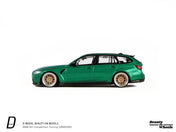 1:64 BMW M3 Competition Touring, Green D MODEL BEAUTY ON WHEELS