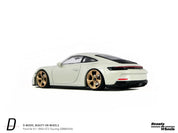 1:64 Porsche 911 (992) GT3 Touring, White D MODEL BEAUTY ON WHEELS