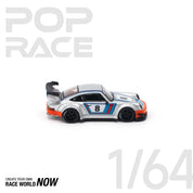 POP RACE 1/64 - RWB 930 SILVER