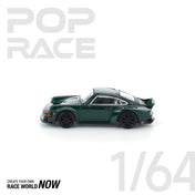 POP RACE 1:64 SINGER DLS TURBO (ROAD) – GREEN - PRE ORDER