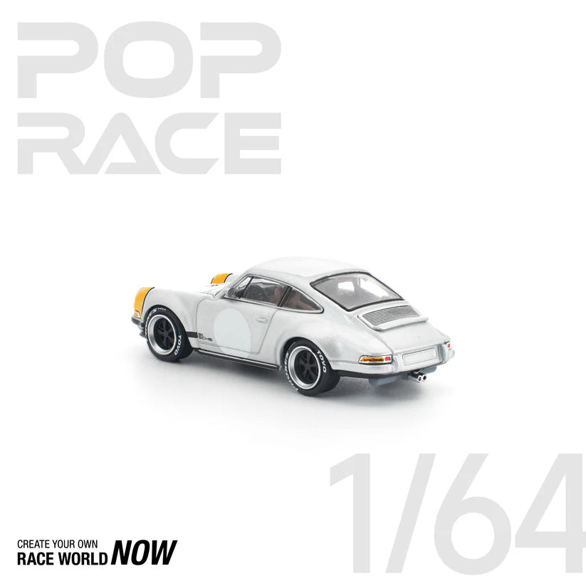 POP RACE 1:64 SINGER YELLOW/SILVER