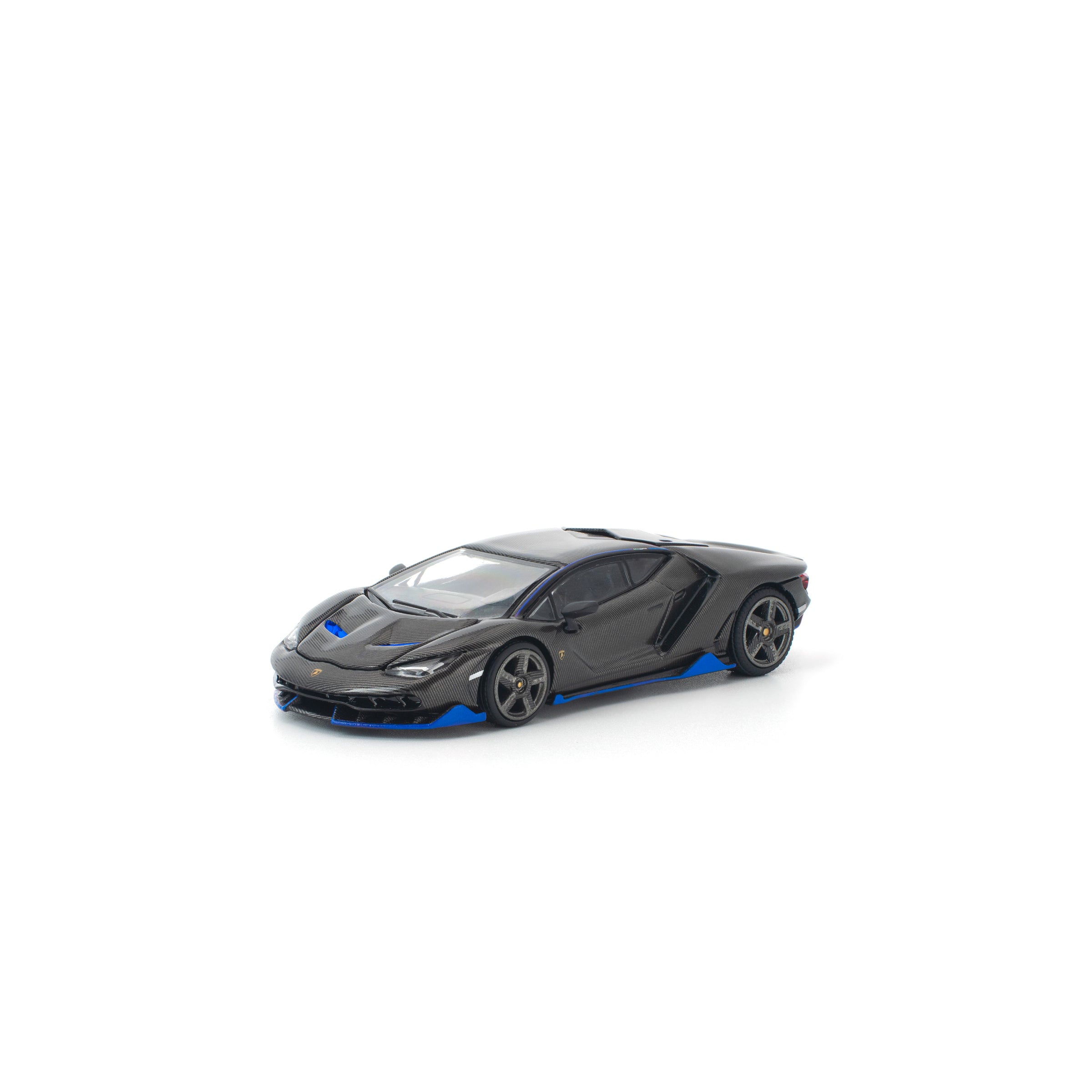 POP RACE 1/64 - LAMBORGHINI CENTENARIO CARBON BLUE