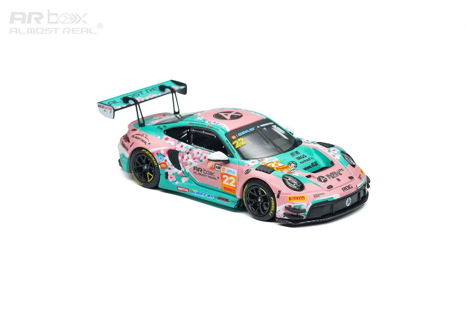 AR Box 1:64 Alloy Model! censed Porsche product, 911 GT3 R Track Edition 2026.