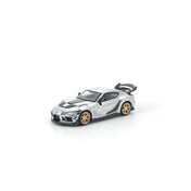 POP RACE 1/64 - DARWIN PRO 66G WBK SUPRA A90 SILVER CHROME - PR640492