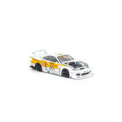 POP RACE 1/64 - LB SUPER SILHOUETTE S15 SILVIA WHITE