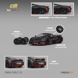 CM MODEL - 1:64 迈凯伦塞纳GTR – 金属银灰