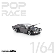 POP RACE 1:64 LAUREL C130 METALLIC GREY NEW TOOLING