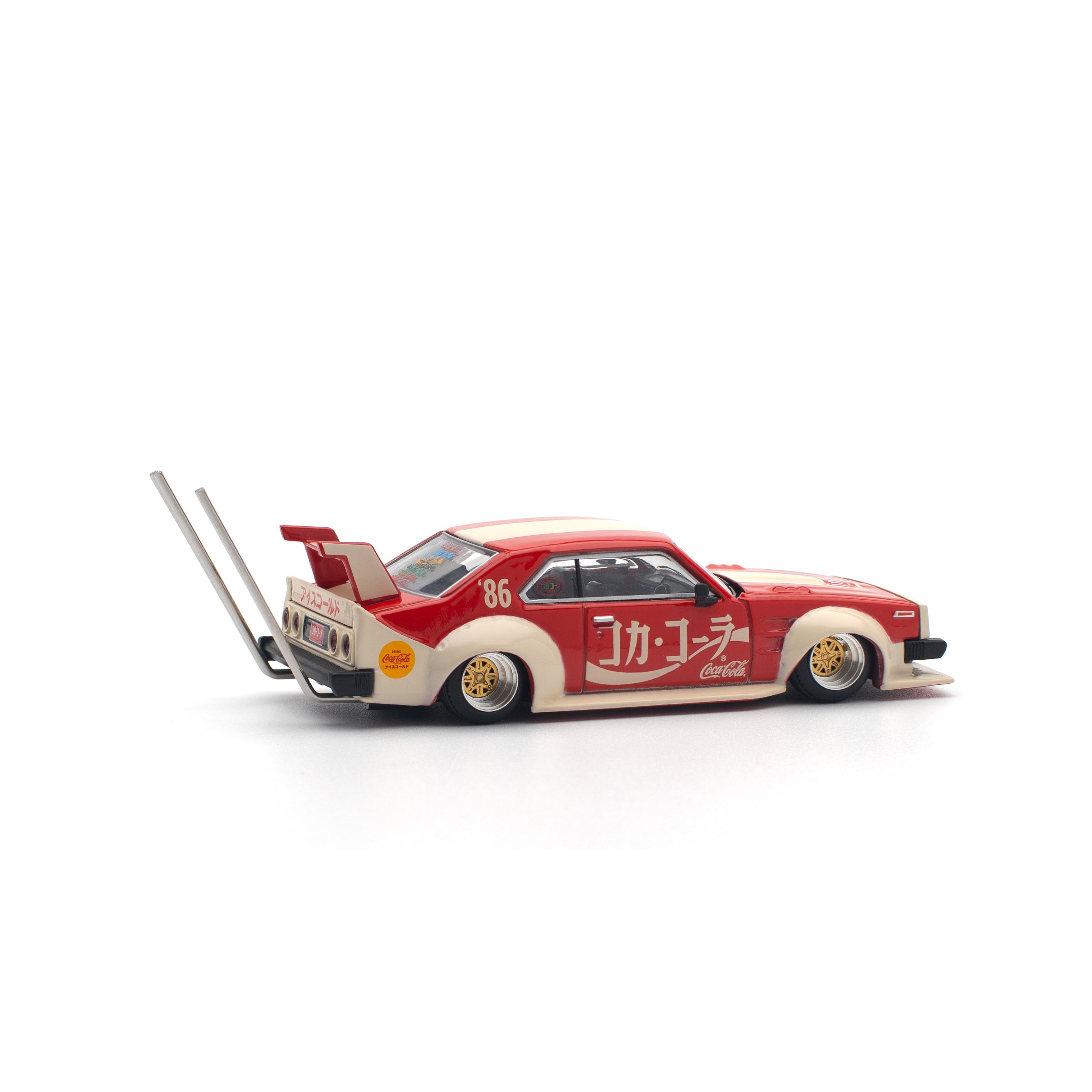 POPRACE 1/64 NISSAN SKYLINE C210 KAIDO RACER BOSOZOKU STYLE COCA COLA