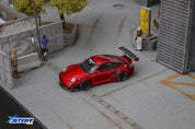 Star Models 1/64 Porsche RWB 997 Wide-Body Modified Red