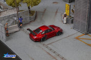 Star Models 1/64 Porsche RWB 997 Wide-Body Modified Red