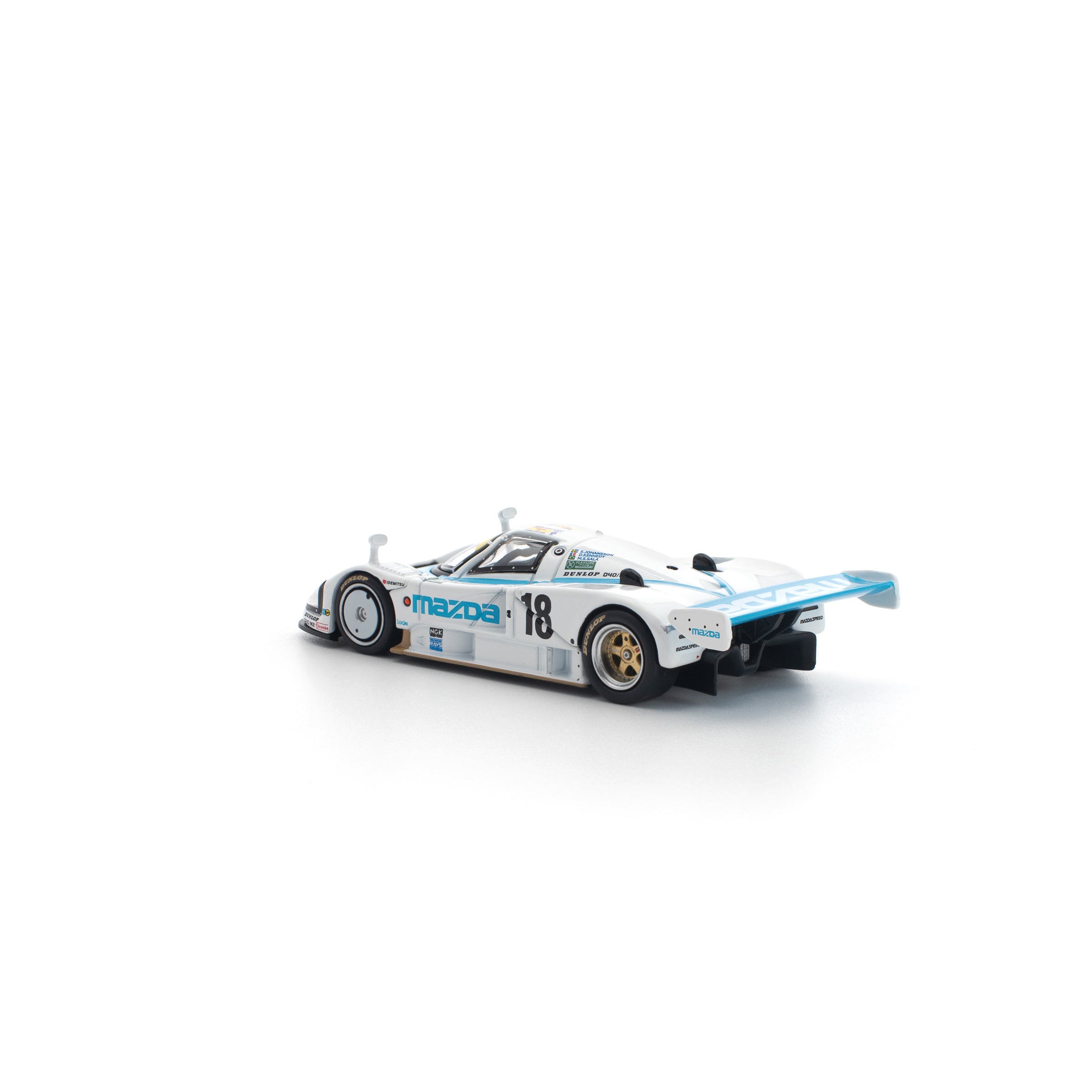 POP RACE 1/64 MAZDA 787B 1991 LE MANS 24HRS #18