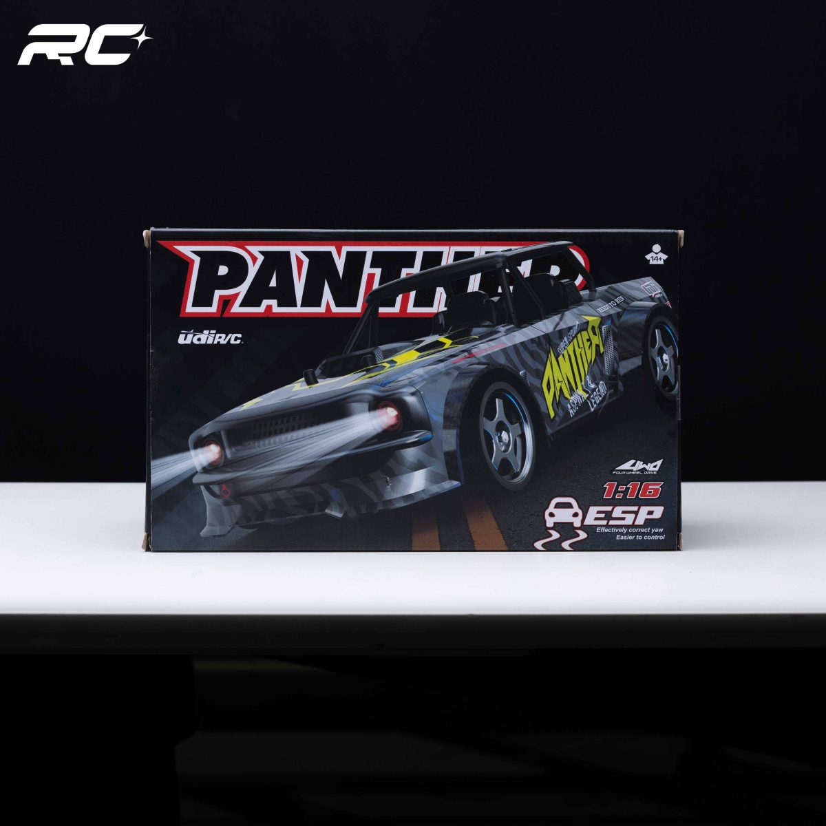 UDI 1/16 悍马 4WD 电动无刷 RTR 遥控漂移卡车和公路卡车 - UD1601-PRO