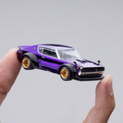 NISSAN SKYLINE GT-R V8 DRIFT KENMERI PURPLE TOKYO AUTO SALON 2025