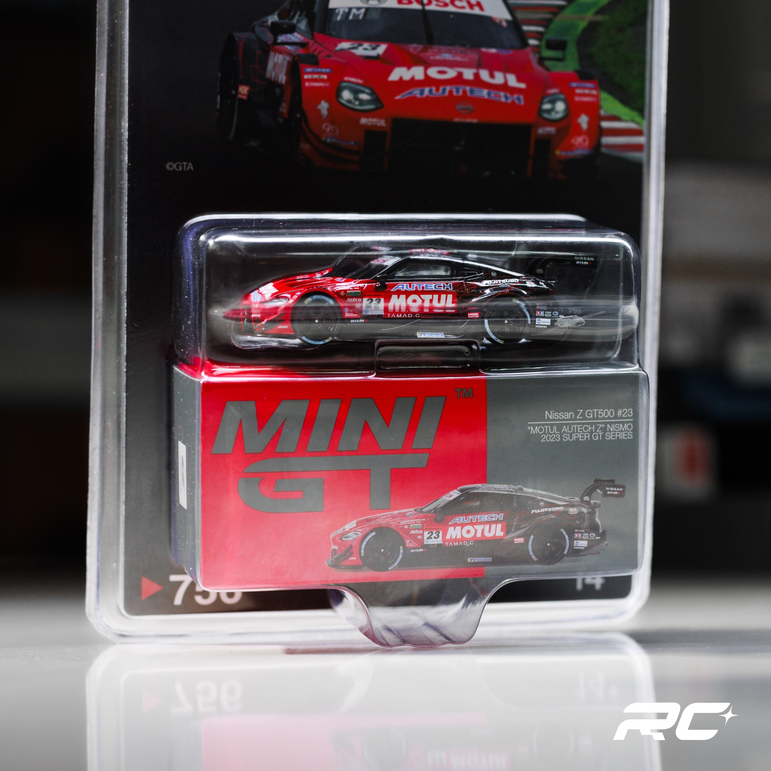 MINIGT 1:64 B **Nissan Z GT500 #23 MOTUL AUTECH Z NISMO 2023 E HS