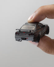 MINIGT - 1/64 日产 Skyline GT-R 深金属灰 (NISMO BNR34 CRS 版)