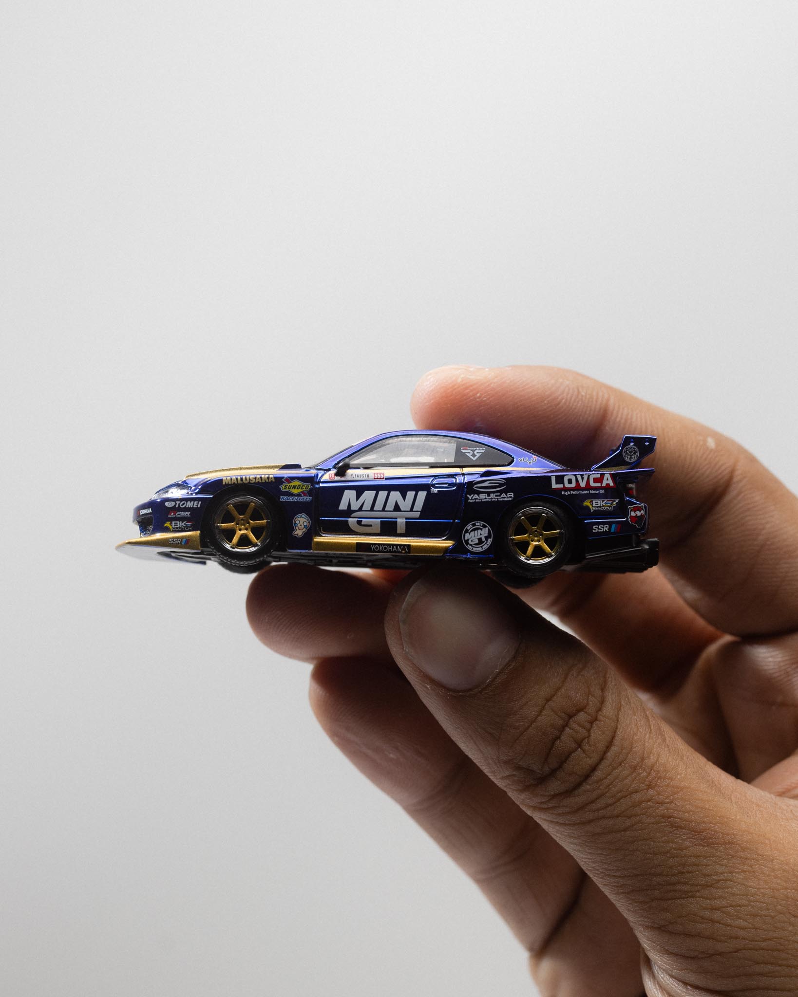 MINIGT - 1/64 尼桑 LB-Super Silhouette S15 SILVIA #555 Team MINI GT Liberty Walk 2025 Formula Drift