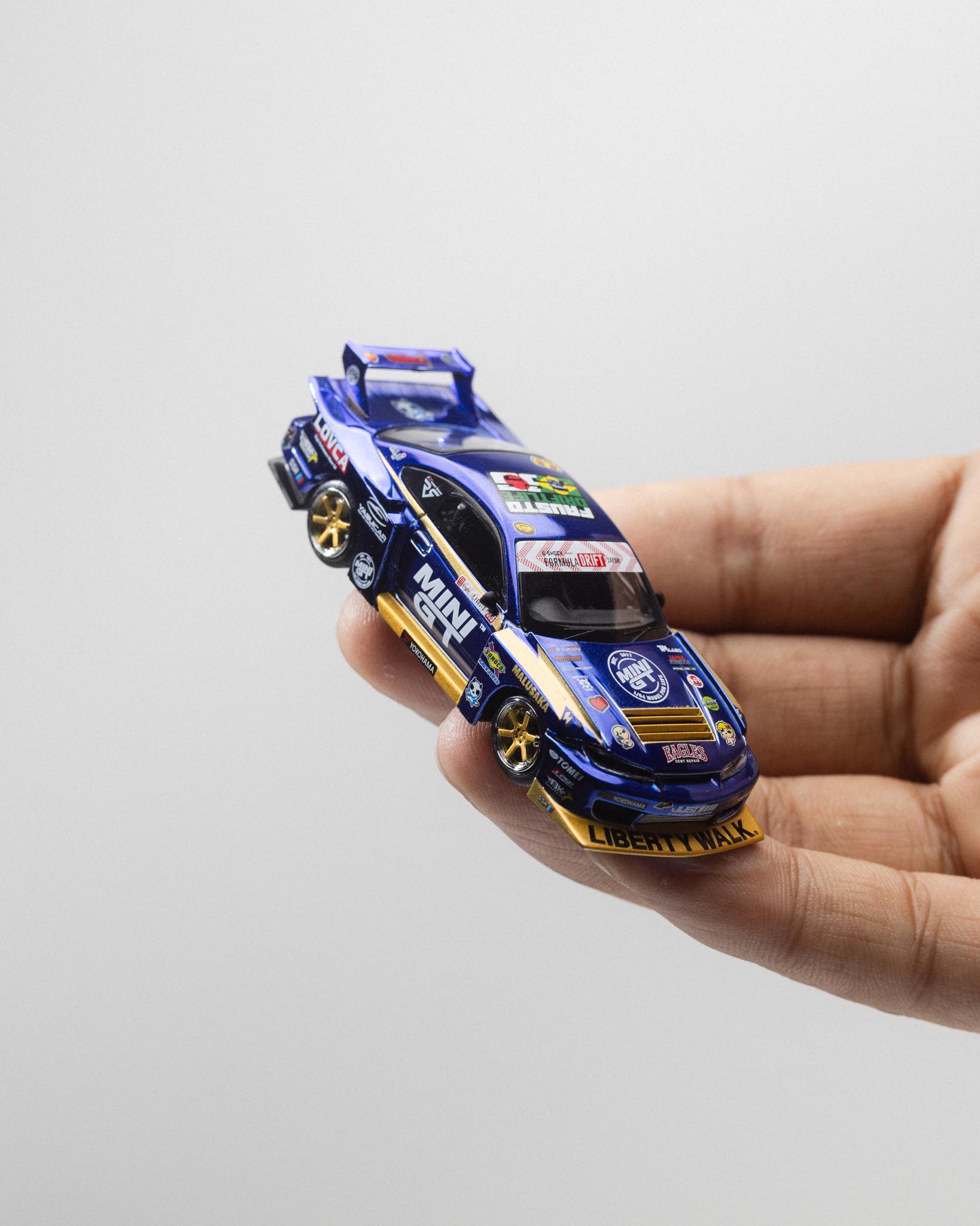 MINIGT - 1/64 尼桑 LB-Super Silhouette S15 SILVIA #555 Team MINI GT Liberty Walk 2025 Formula Drift
