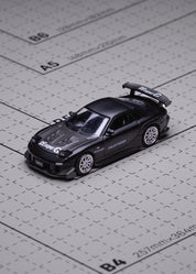MAZDA RX7 RE-AMEMIYA - GUN METAL - POP RACE