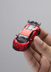 King Model 1:64 飓风 Huracan DarwinPRO “莉莉丝” Lilith WBK 透明红