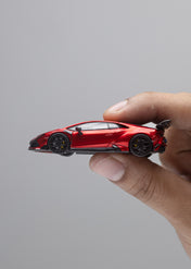 King Model 1:64 飓风 Huracan DarwinPRO “莉莉丝” Lilith WBK 透明红