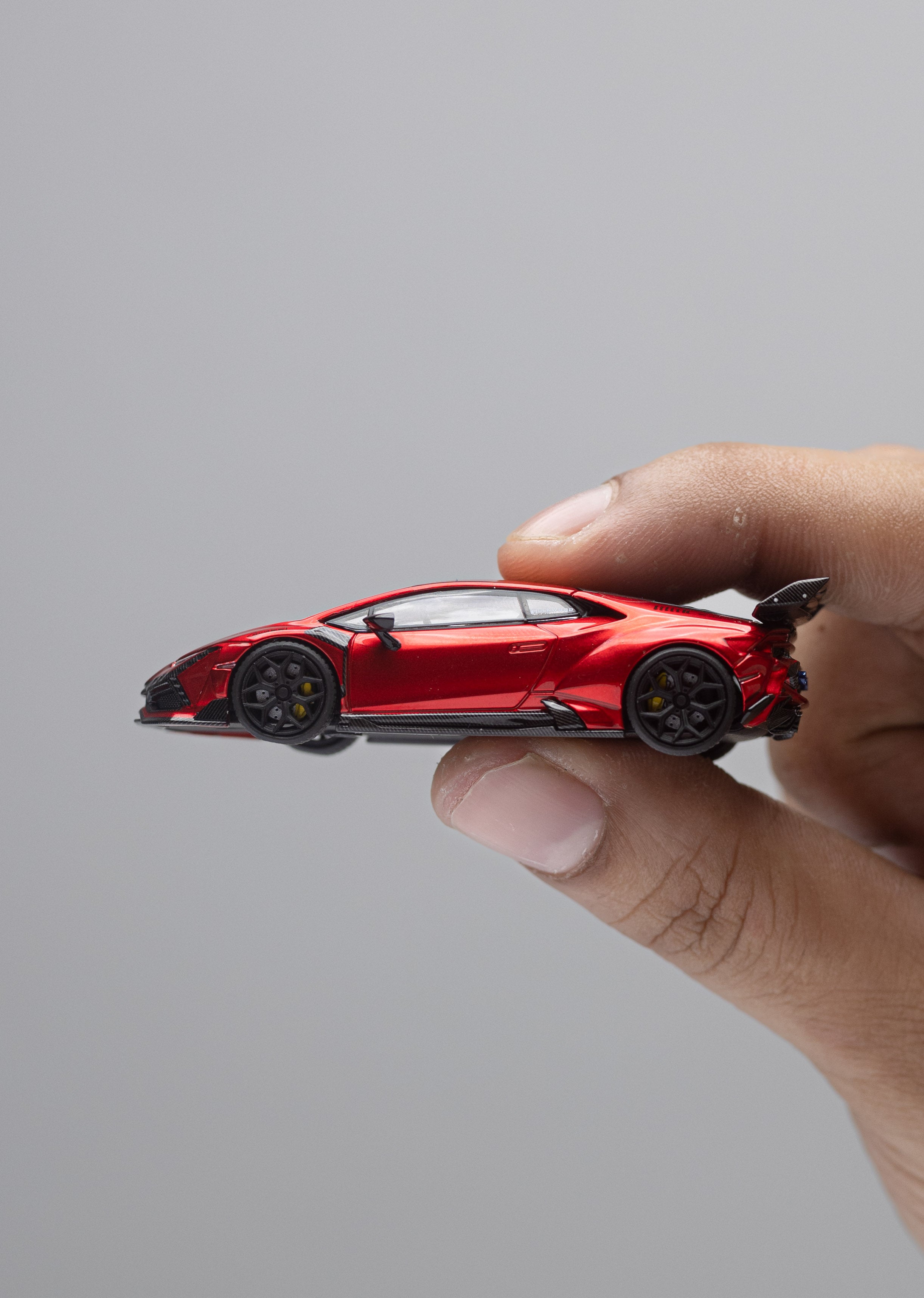 King Model 1:64 飓风 Huracan DarwinPRO “莉莉丝” Lilith WBK 透明红