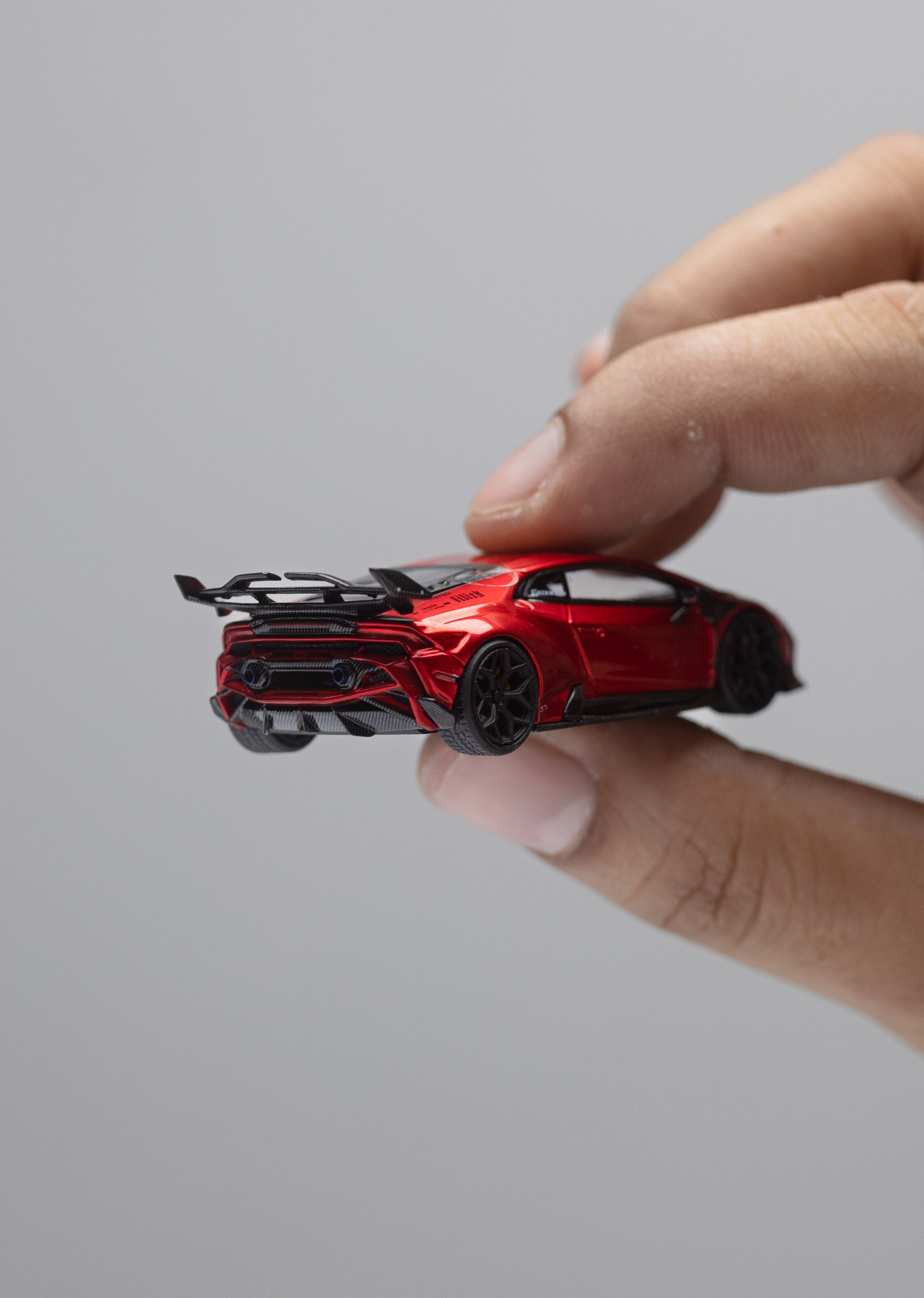 King Model 1:64 飓风 Huracan DarwinPRO “莉莉丝” Lilith WBK 透明红