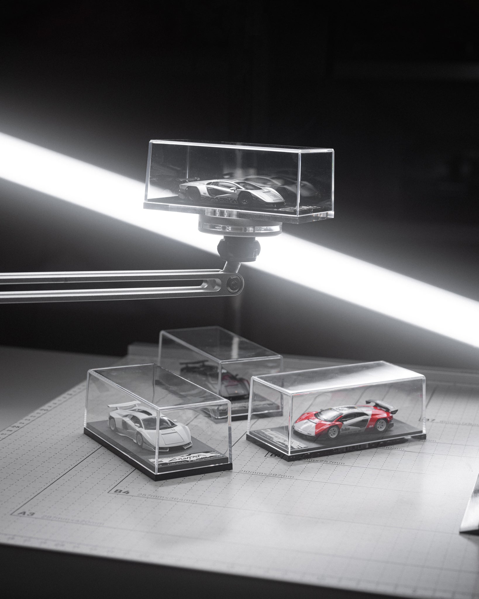 TIME MICRO X PSC DESIGN 1:64 Cyberpunk Countach Singapore Limited Edition