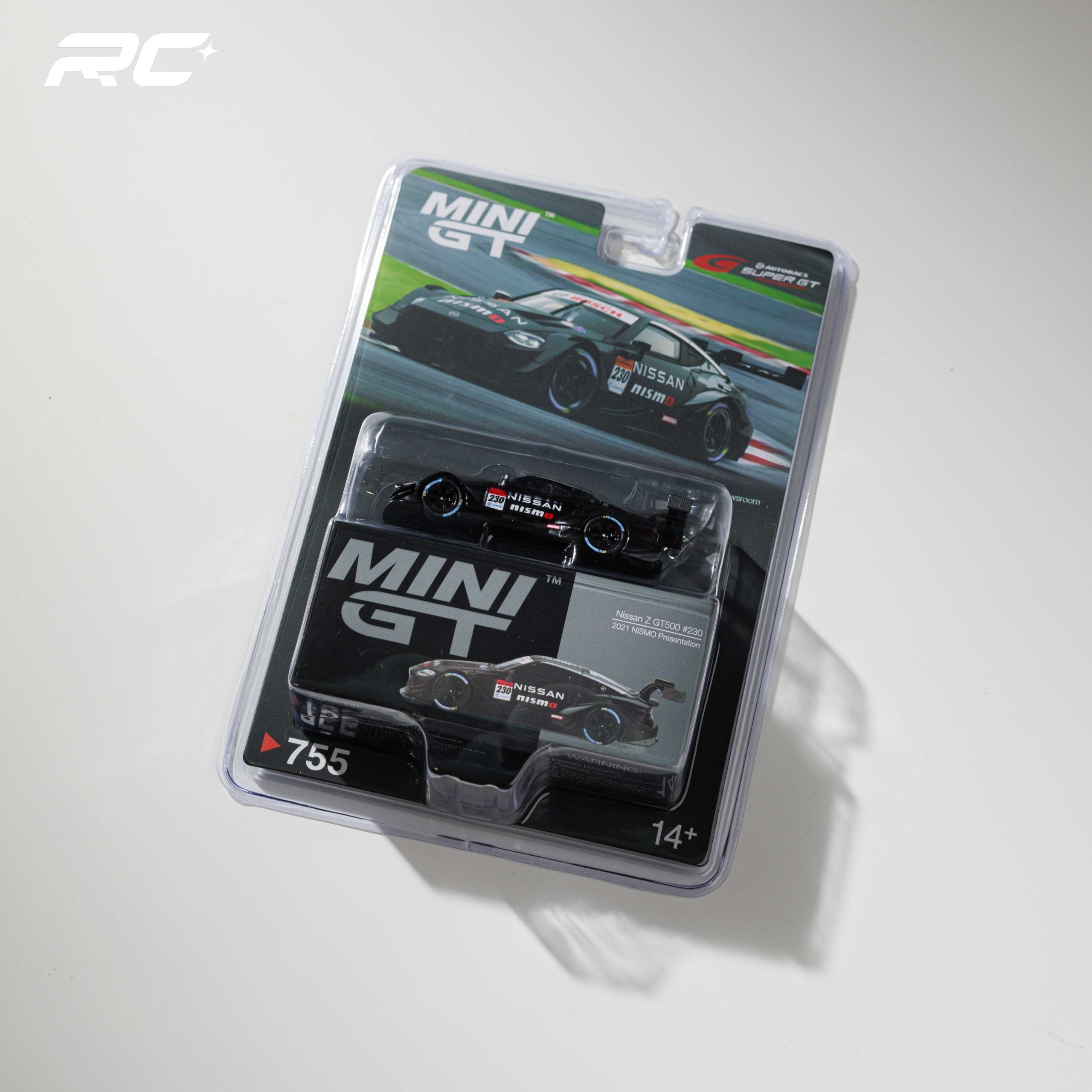 MINI GT 1:64 NISSAN Z GT500 #230 2021 NISMO PRESENTATION SUPER GT SERIES