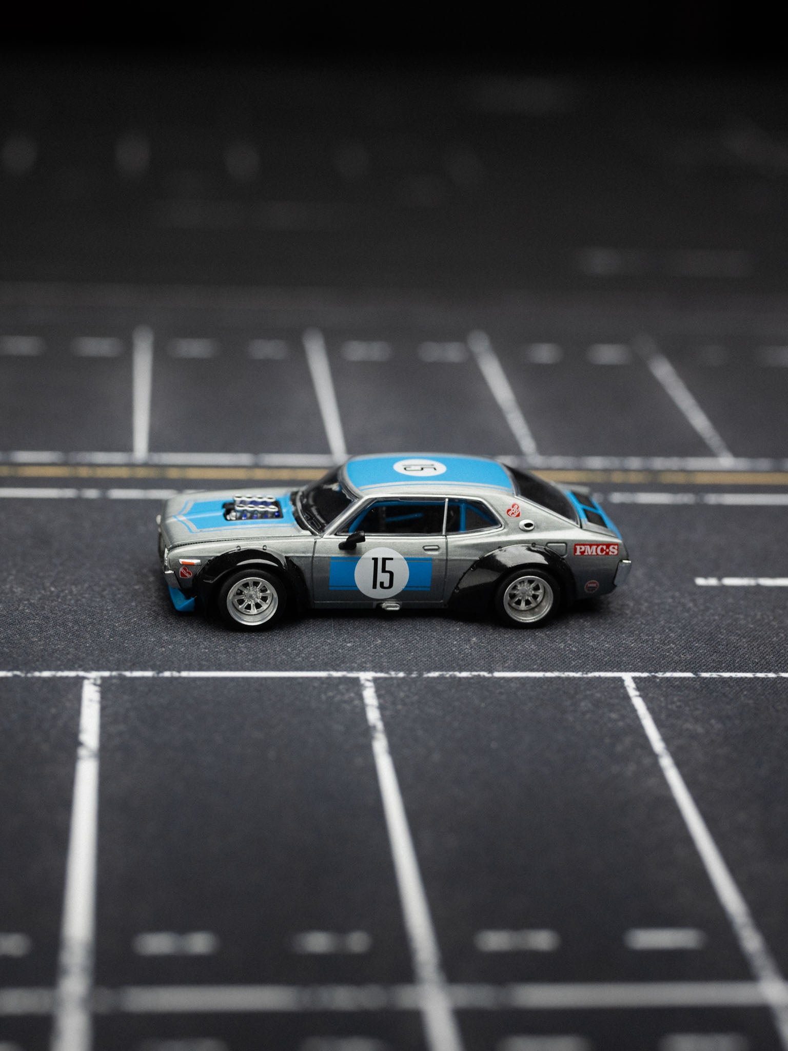 POP RACE 1:64 Foshan APAxpo2025 SKYLINE GT-R V8 DRIFT(HAKOSUKA)&LAUREL C130