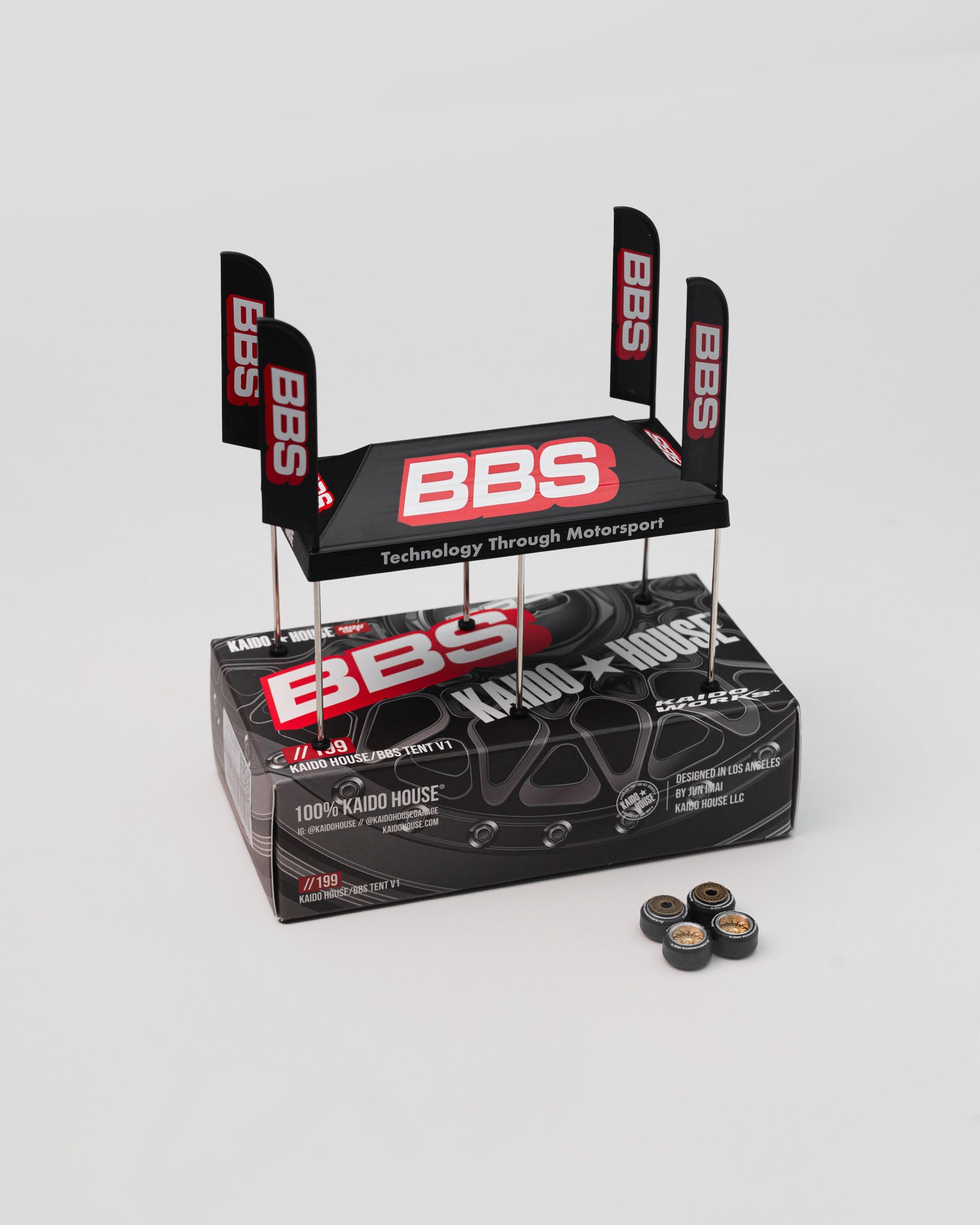 KAIDO HOUSE X MINI GT 1:64 合金模型车 - Kaido House BBS Tent V1