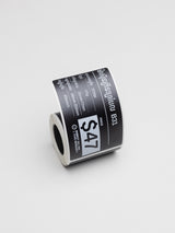 EB50*80mm-90 matte black label ( M3 )