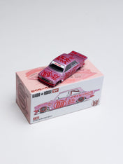 KAIDO HOUSE X MINI GT 1:64 达特桑 510 PRO STREET BUTA V1 – 粉色 KHMG161