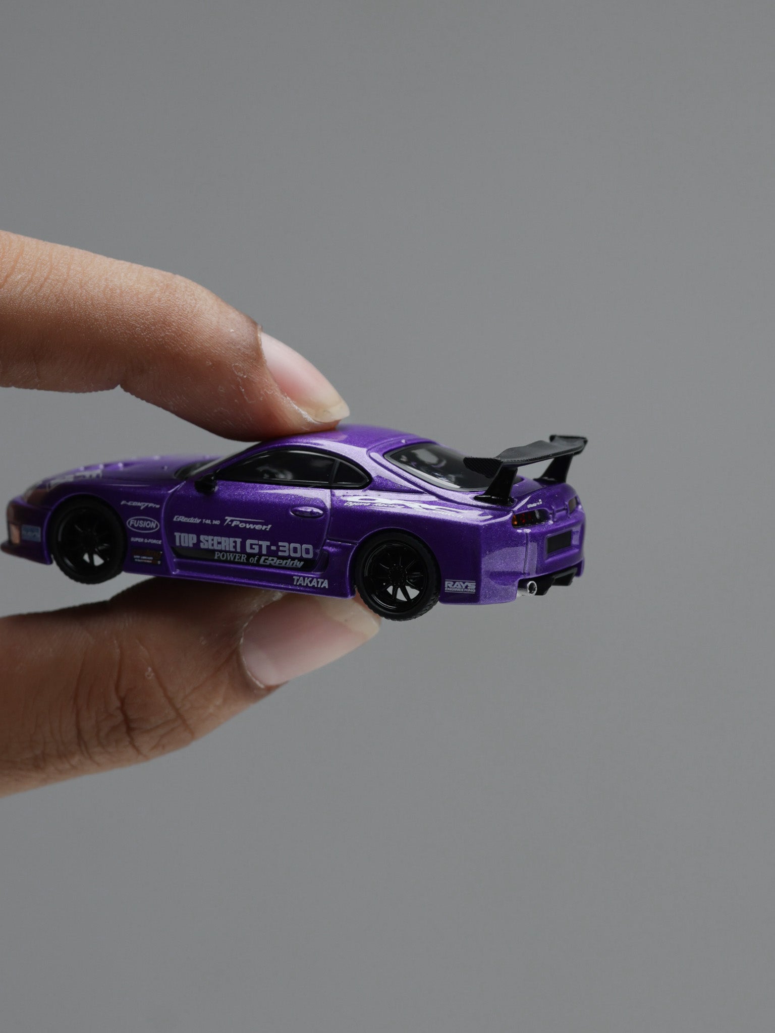 MINIGT 1/64 - Toyota Supra (A80) Top Secret GT-300 Top Secret Purple