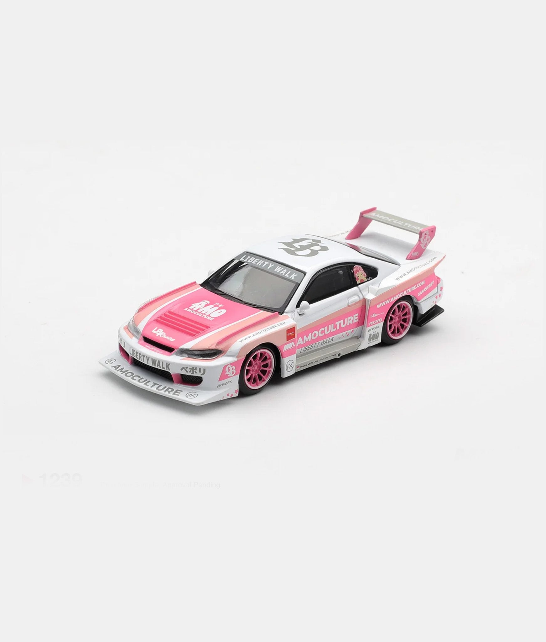 MINIGT 1/64 Nissan SILVIA (S15) LB-Super Silhouette AMOCULTURE