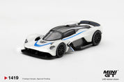 MINIGT 1/64 Aston Martin Valkyrie Escaping White