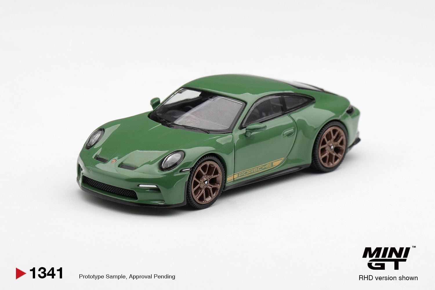 MINIGT 1/64 Porsche 911 (992) GT3 Touring Auratium Green