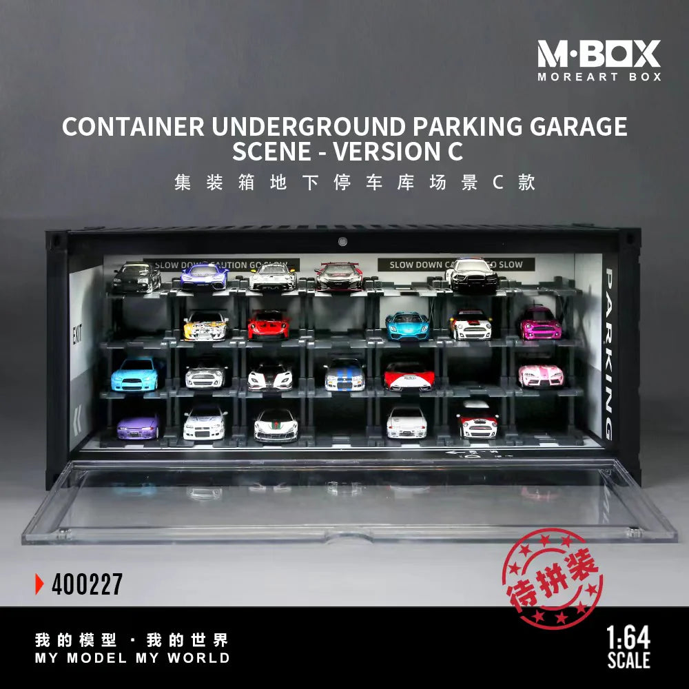 MBOX 1/64 CONTAINER UNDERGROUND PARKING GARAGE