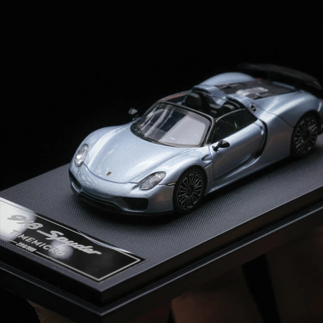 PORSCHE 918- SILVER – TIME MICRO