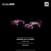 POP RACE 1/64 - SINGER DLS TURBO PURPLE
