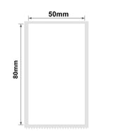 T50*80mm-105 White