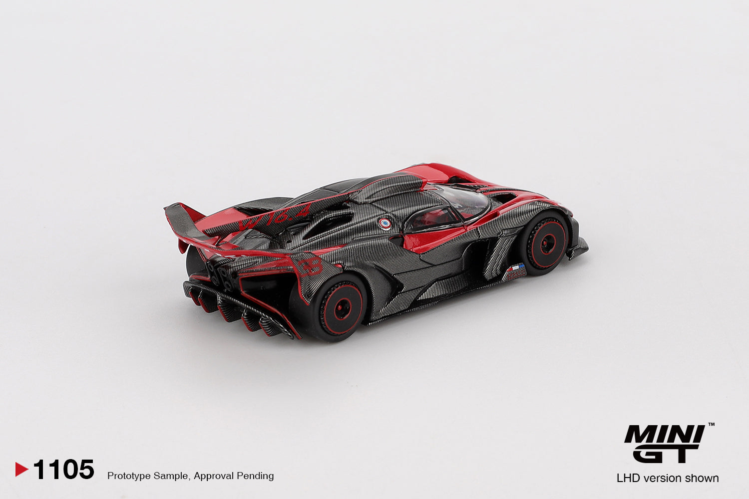 MINIGT - 1/64 Bugatti Bolide Red