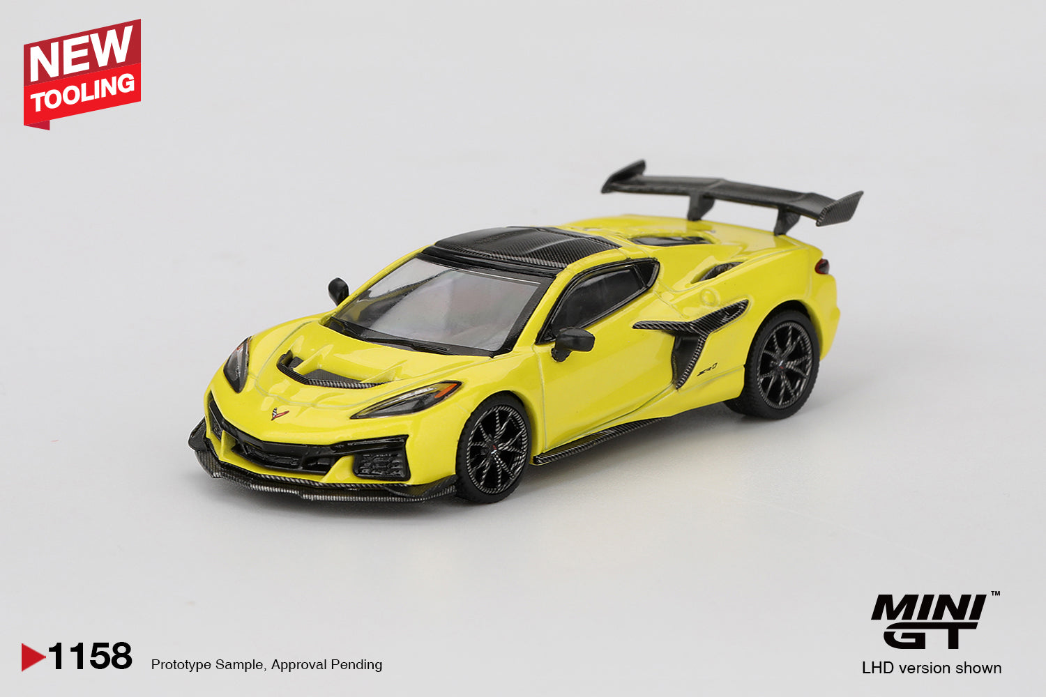 MINIGT - 1/64 Chevrolet Corvette ZR1  Accelerate Yellow