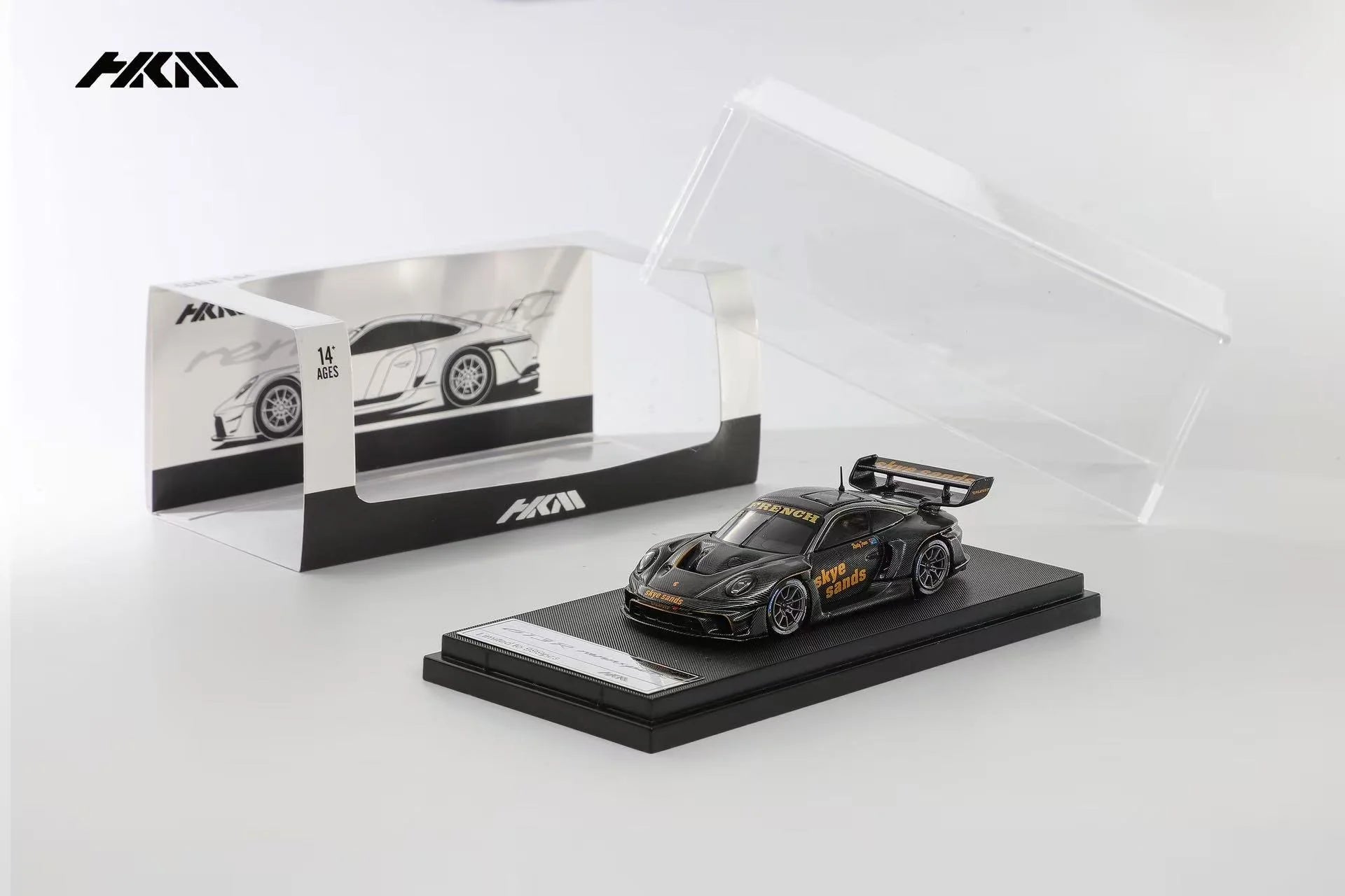 HKM 精品 1:64 合金模型！帕加尼风神 Coupe 2014 银色