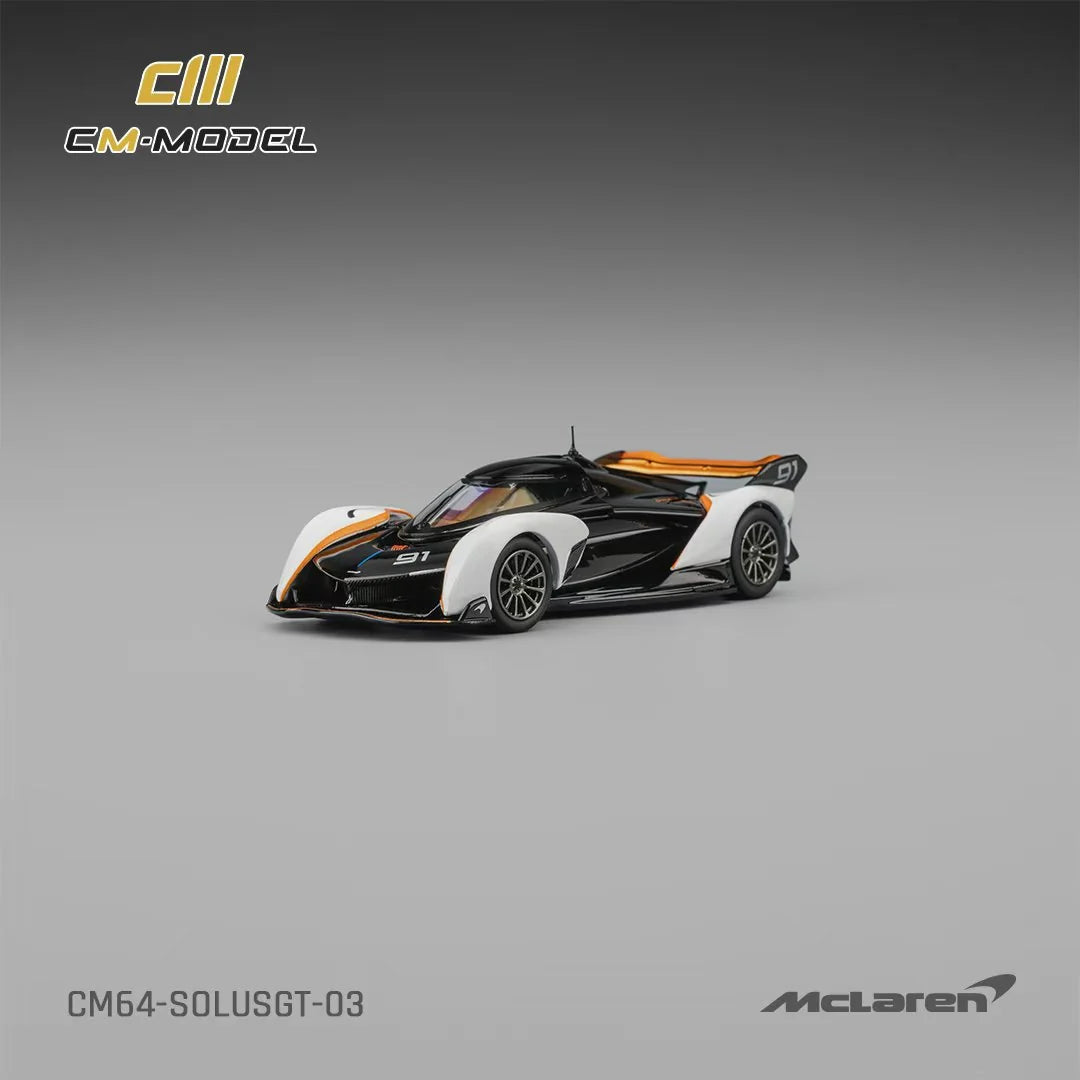 CM MODEL - 1:64 迈凯伦塞纳GTR – 金属银灰
