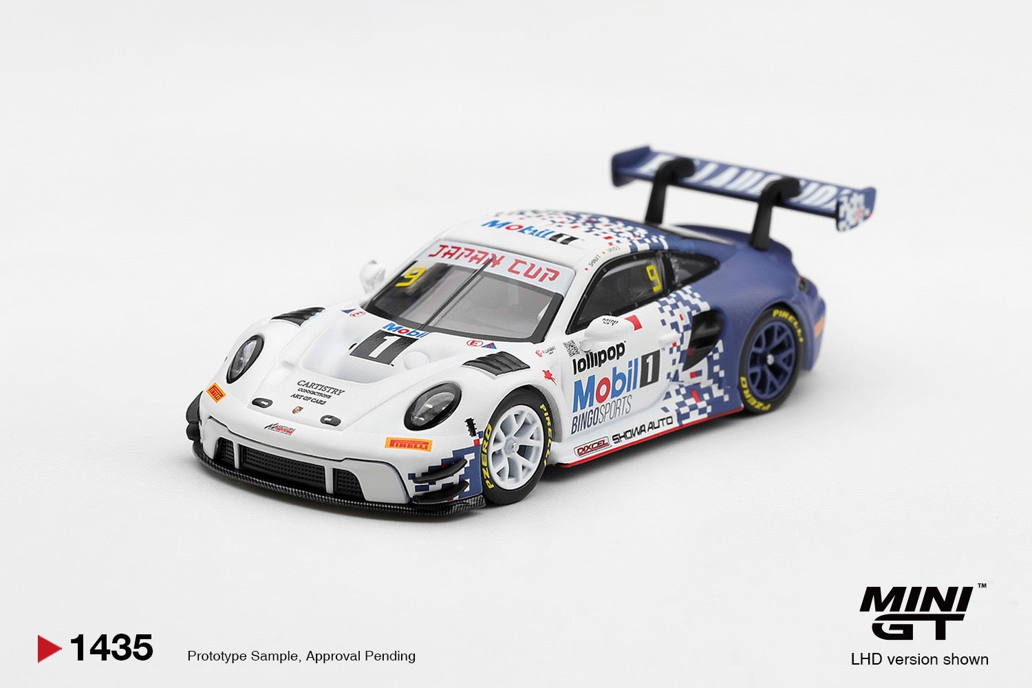 MINIGT 1/64 Porsche 911 GT3 R (992) #9 Bingo Racing with LM Corsa 2026 Japan Cup Sugo Race 2 Winner BL