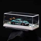 TIME MICRO 1:64 PORSCHE 911 992 GT3 RS GREEN SILVER LIVERY