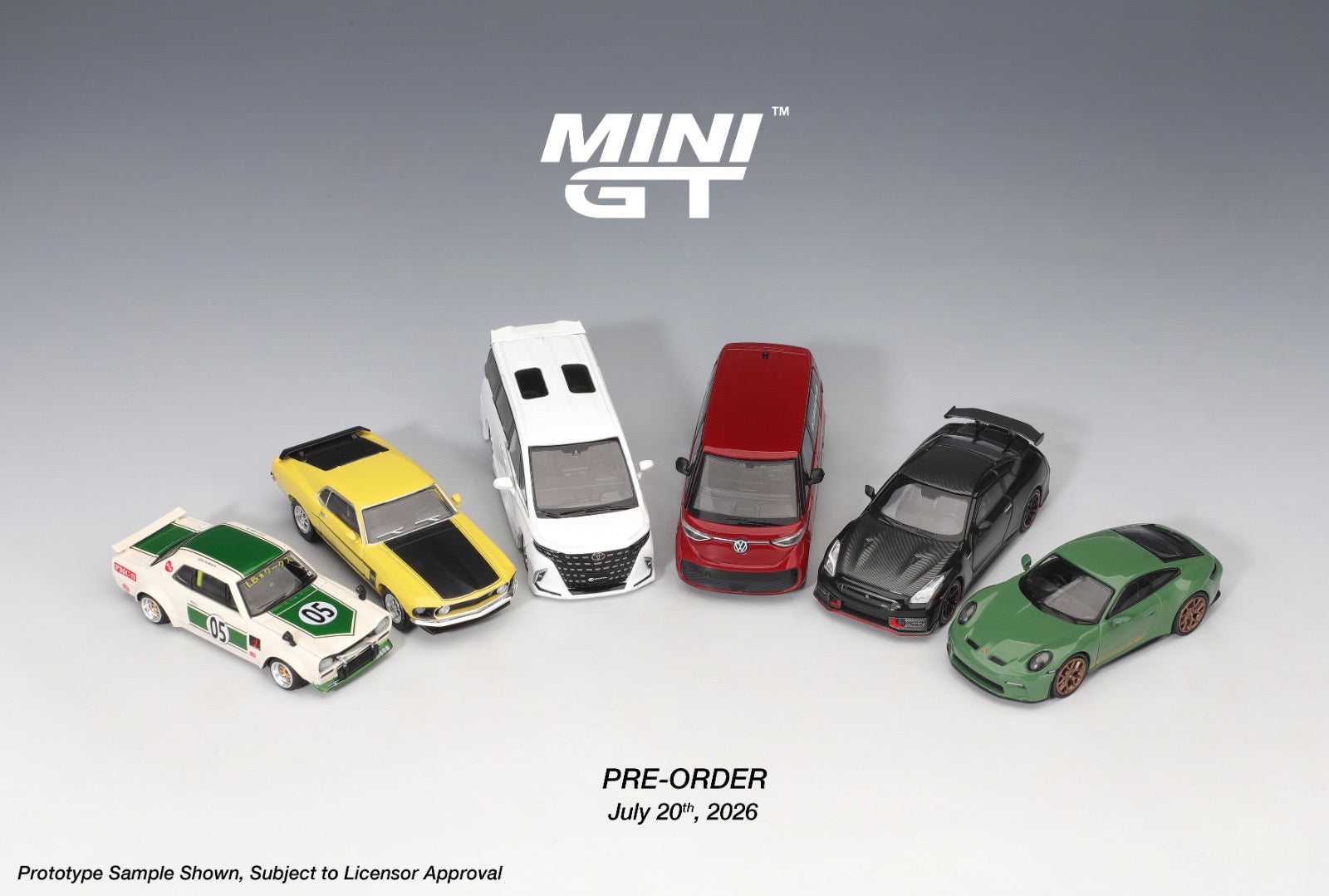 MINIGT 1/64 Toyota Alphard 40 KUHL White