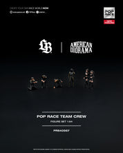POP RACE 1/64 POP RACE TEAM CREW (6 Figures)